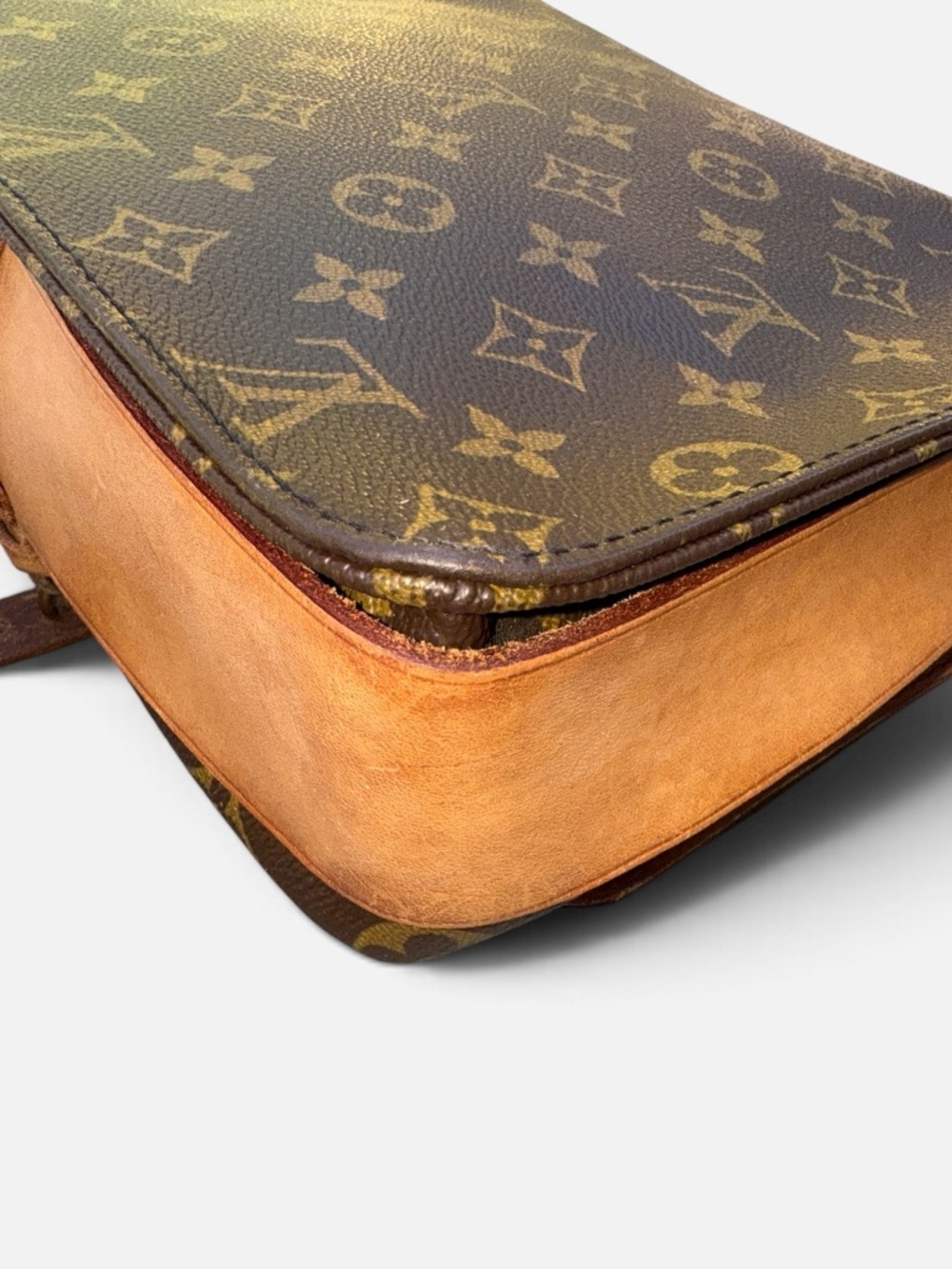 Louis Vuitton Vintage Monogram Cartouchiere GM Crossbody Bag SL881 🇫🇷 - Picture 16 of 16